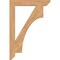 Ekena Millwork Westlake Slat Smooth Bracket, Western Red Cedar, 3 1/2"W x 26"D x 38"H BKT04X26X38WTL06SWR - alternate 2